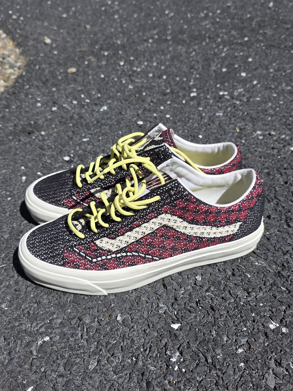 Van's Premium Old Skool Knit Pack Red & Black